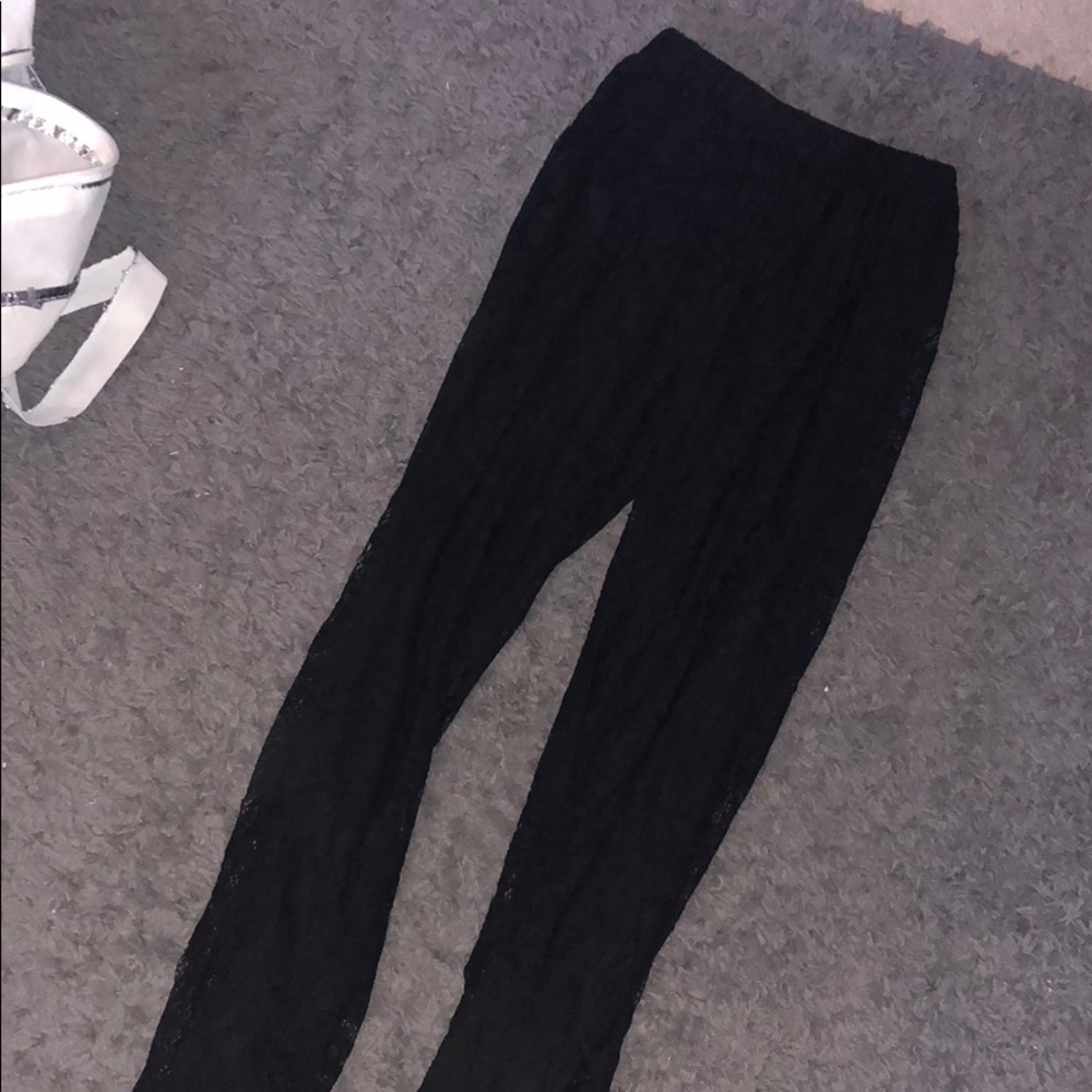 lace joggers